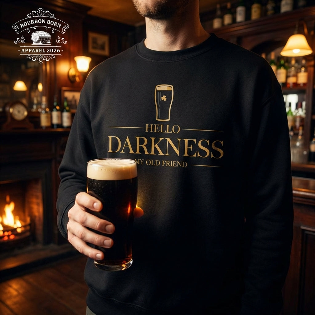 Hello Darkness Gold Premium Sweathshirt
