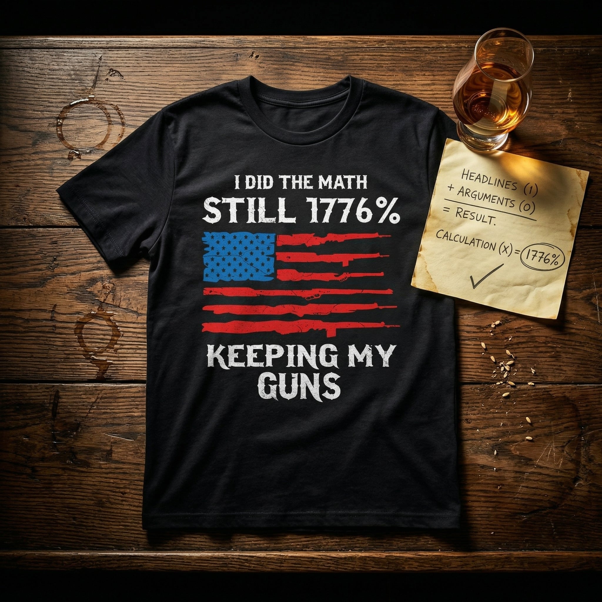 Still 1776% Keeping My Guns Premium Tee