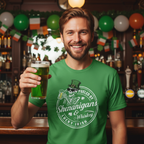 Fueled by Shenanigans & Whiskey" Premium Tee Shirt