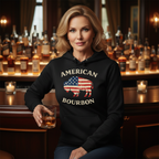 American Bourbon Patriotic Buffalo Premium Hoodie