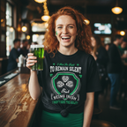 Irish Right To Remain Silent Premium CrewneckTee