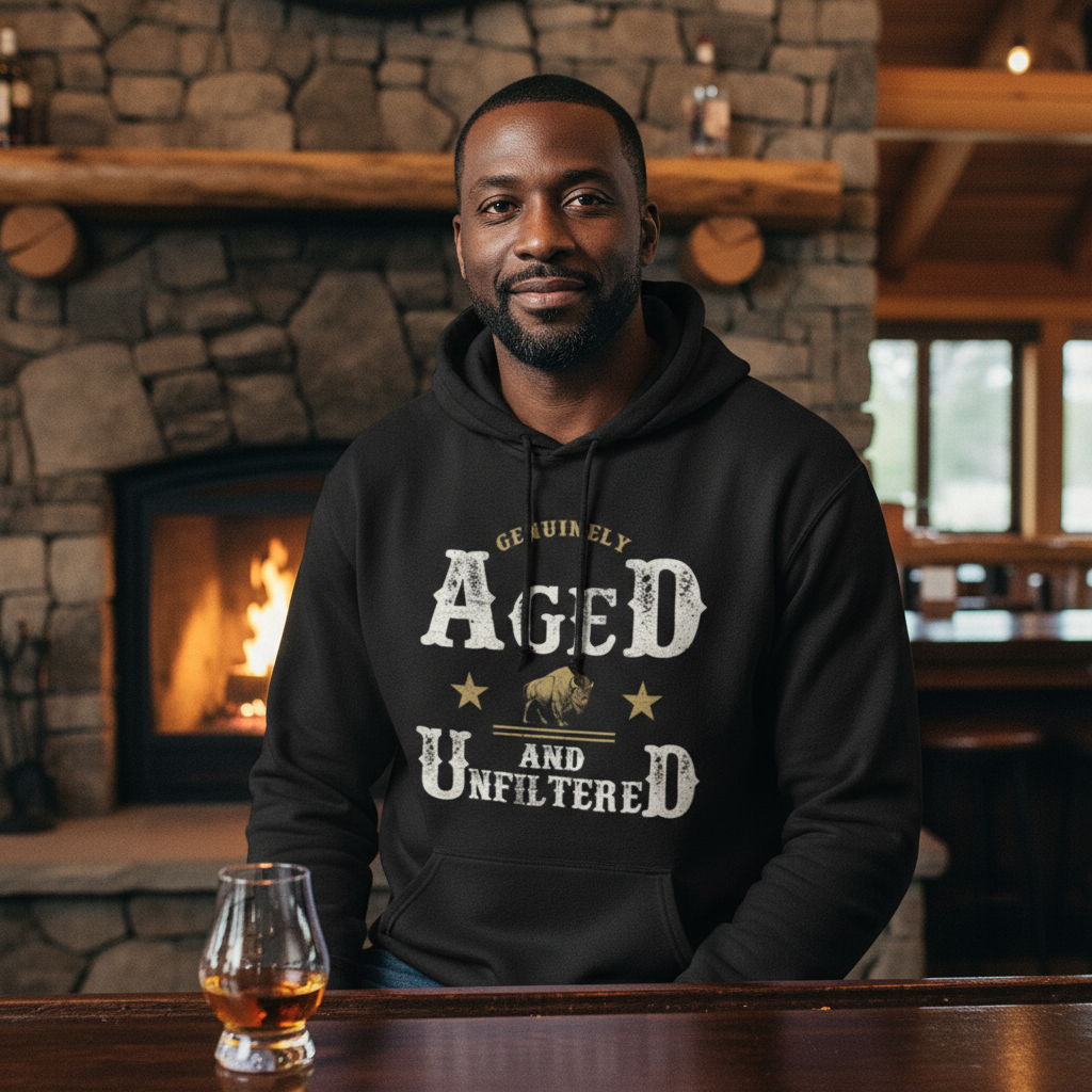 Genuinely Aged & Unfiltered Premium Hoodie