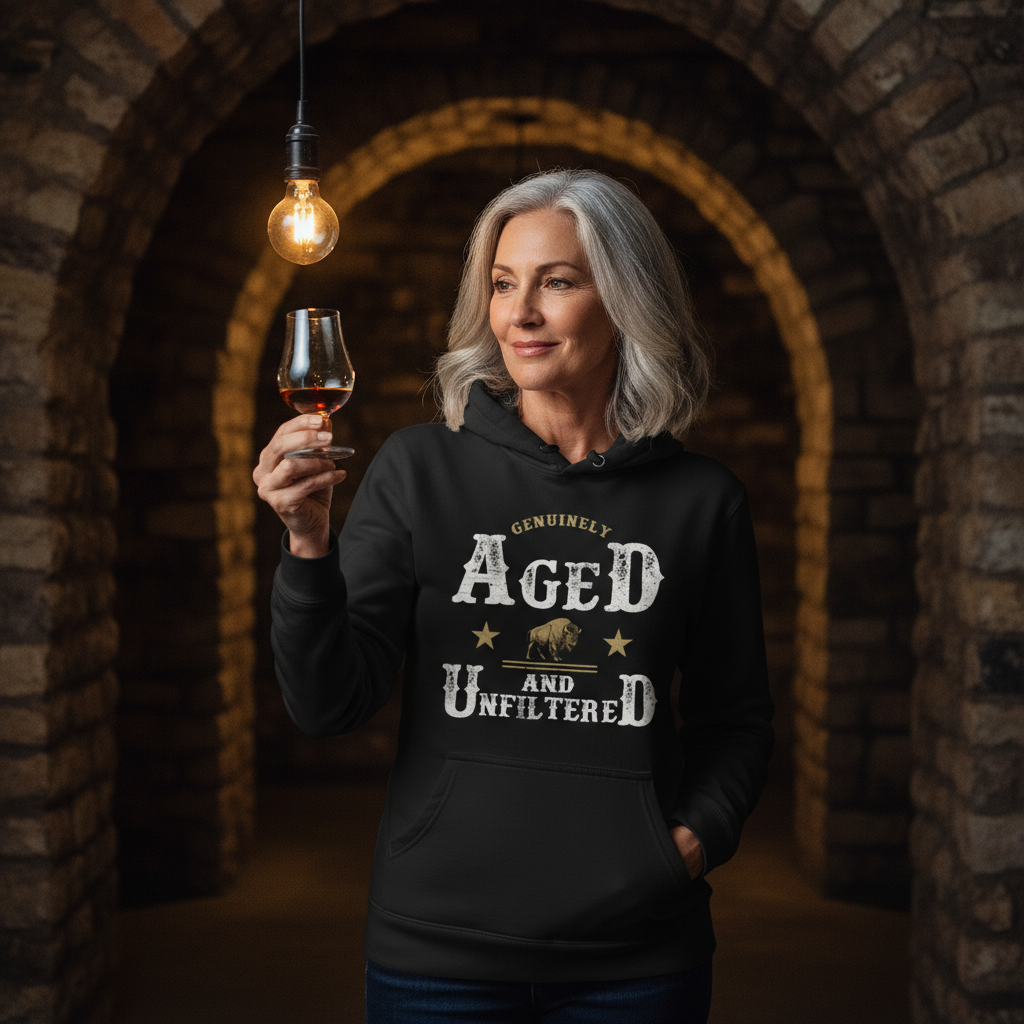 Genuinely Aged & Unfiltered Premium Hoodie