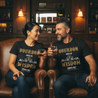 Bourbon Goes In, Wisdom Comes Out  T-Shirt