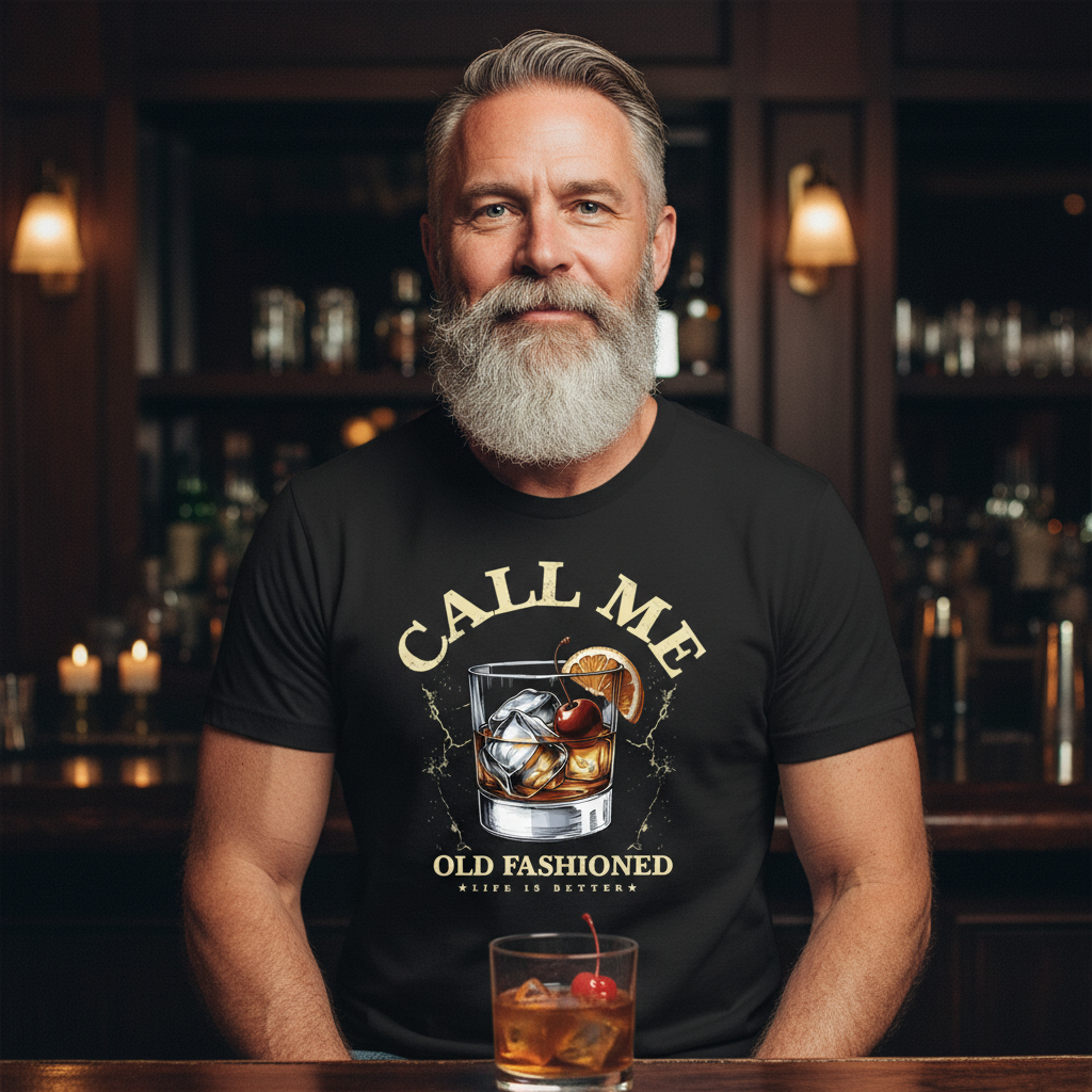 Call Me Old Fashioned Premium CrewneckTee