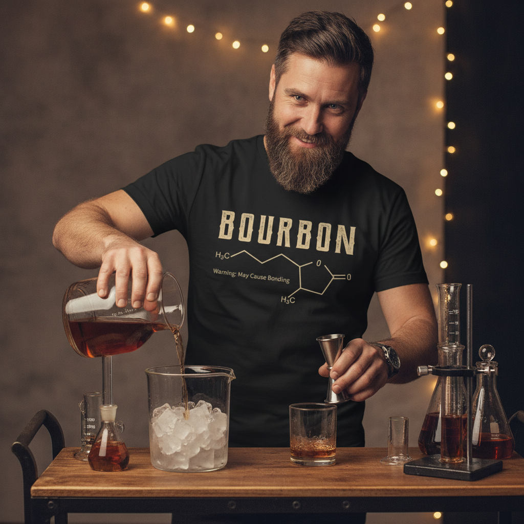 Bourbon – Warning: May Cause Bonding Tee